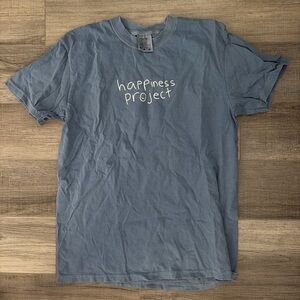 Blue Men's Short Sleeve Tee